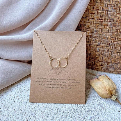 Elegant Gold Necklace Set (Pack of 5) – Minimal Everyday Jewelry Collection
